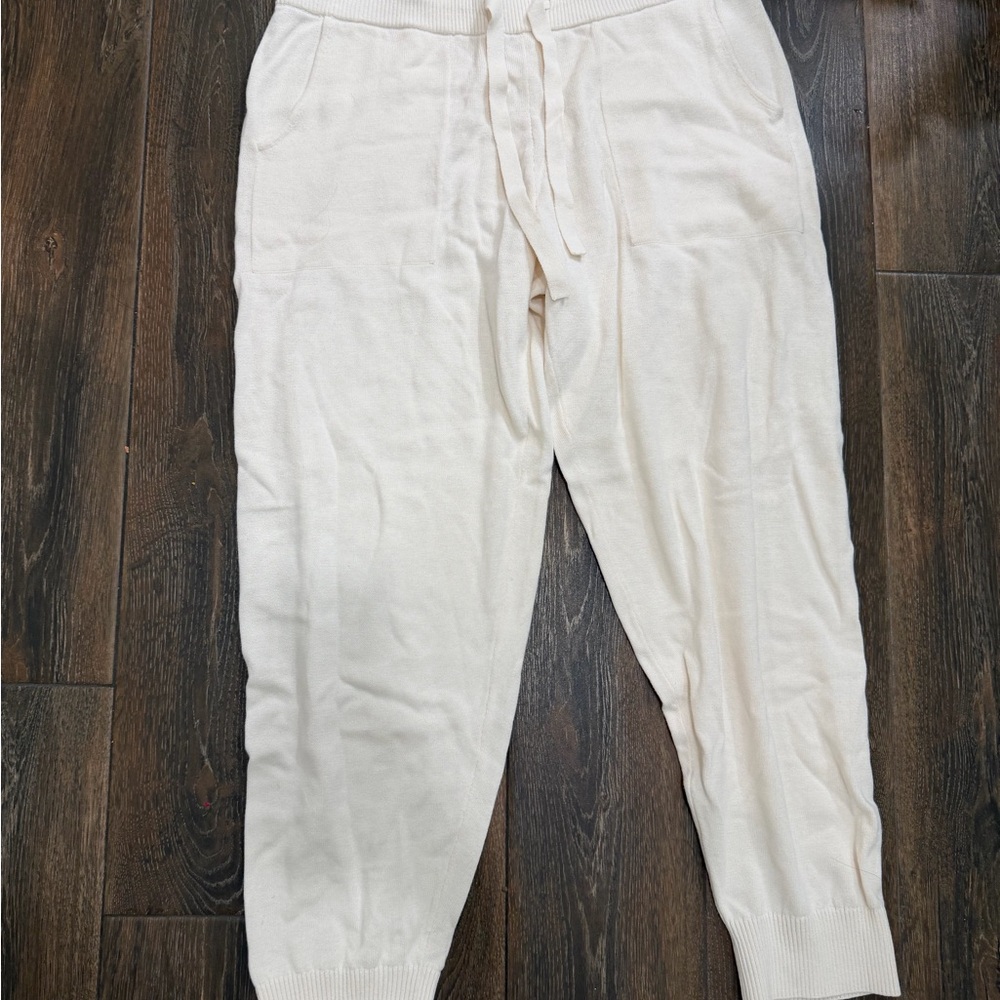 Banana Republic Cream Joggers